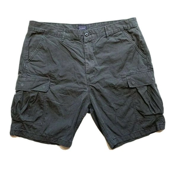 Levi's Cargo Shorts Mens 40 Ripstop Relaxed Gray Outdoor Summer Hiking Beach‎ - Picture 1 of 12